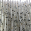 Immagine di Tenda per soggiorno, salotto, cameretta 4 metri misto lino, stampa floreale, levanzo via roma, 60