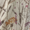 Immagine di Tenda per soggiorno, cucina, cameretta 4 metri misto lino,  fantasia floreale, cardo, padana tessuti