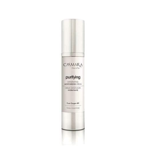 Immagine di Crema viso idratante, ossigenante, acido ialuronico, 50ml, casmara oxygenating moisturizing cream