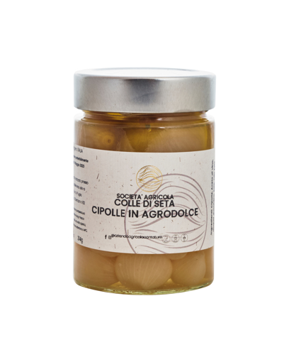 Immagine di Cipolle in agrodolce, boccaccio da 300gr