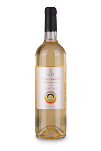 Immagine di Vino bianco biologico, Fiano, 6 bottiglie da 75cl, Pozzo sorgente