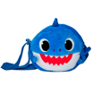 Immagine di Borsetta, borsa per bambini Baby shark con tracolla e cerniera Daddy Shark