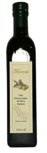 Immagine di Olio extravergine di oliva, bottiglia da 0,50lt, tappo a vite