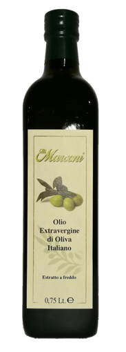 Immagine di Olio extravergine di oliva 0,75lt in bottiglia con tappo a vite