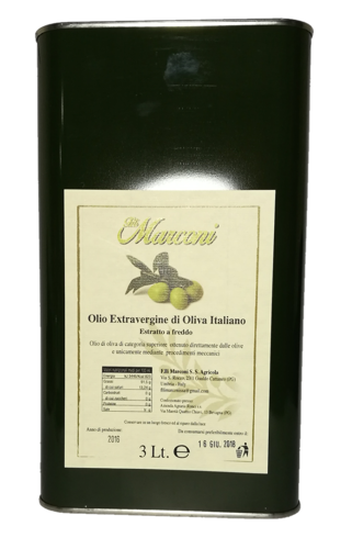 Immagine di Olio extravergine di oliva in lattina da 3lt