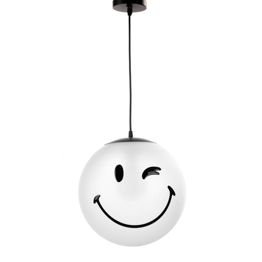 Immagine di Sospensione smiley birbo bianco