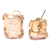 Immagine di Orecchini donna, perle scaramazze, argento dorato, chiusura a monachina