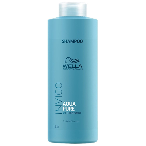 Immagine di Wella invigo balance aqua pure shampoo purificante 1000ml - colore: