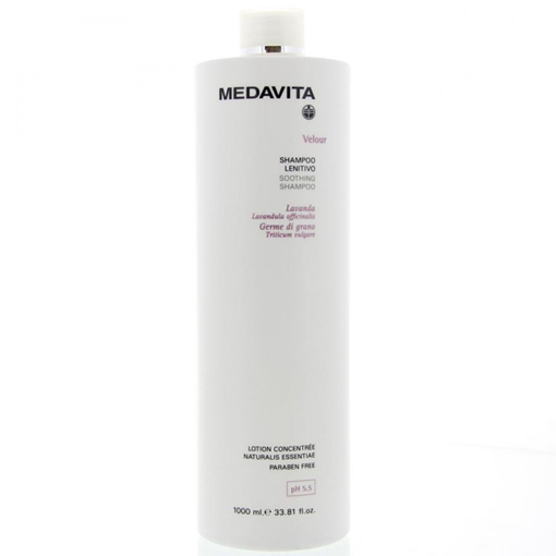 Immagine di Medavita velour shampoo lenitivo 1000ml - colore: