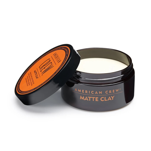 Immagine di American Crew Hair Styling Matte Clay Cera Fissante Capelli Tenuta Medio-Alta, Finitura Opaca, 85 gr