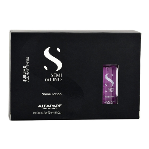 Immagine di Alfaparf milano semi di lino sublime shine lotion fiale 12x13ml