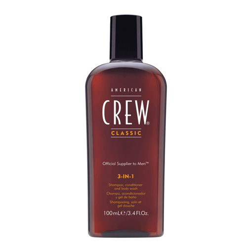 Immagine di American crew 3 in 1 shampoo - conditioner - body wash 100ml