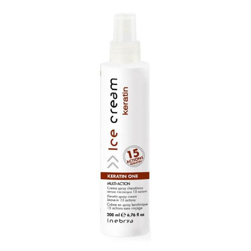 Immagine di Inebrya ice cream keratin one crema spray 15 azioni 200ml - colore: