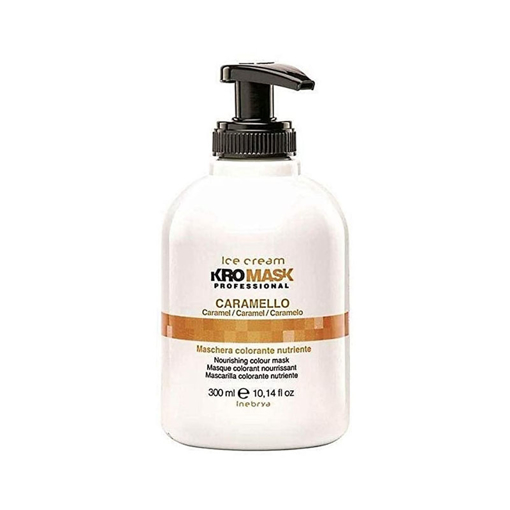 Immagine di Inebrya ice cream kromask maschera colorante caramello 300ml - colore: