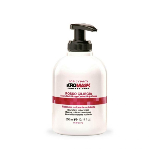 Immagine di Inebrya ice cream kromask maschera colorante rosso ciliegia 300ml - colore:
