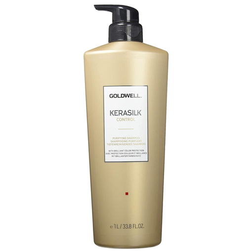 Immagine di Goldwell kerasilk control purifyng shampoo 1000ml - colore:
