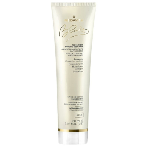 Immagine di Medavita blondie all blondes maschera fortificante 150ml - colore: