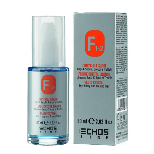 Immagine di Echosline f1-2 cristalli liquidi - capelli secchi  crespi e trattati 60ml - colore: