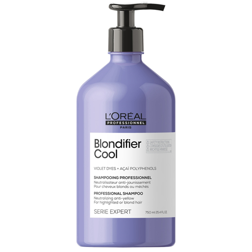 Immagine di L'oreal serie expert blondifier cool shampoo 750ml - colore: