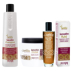 Immagine di Echosline kit seliàr keratin shampoo 350ml + mask 500ml + fluid 100ml - colore: