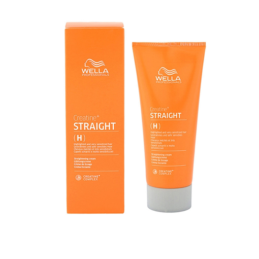 Immagine di Wella straight crema lisciante (h) capelli schiariti e molto sensiibilizzati 200ml - colore: