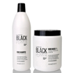 Immagine di Inebrya kit black pepper iron shampoo 1000ml + mask 1000ml - colore: