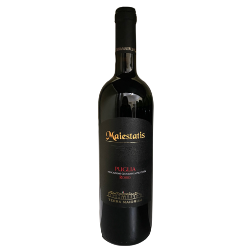 Immagine di Vino rosso "maiestatis" i.g.t. puglia - bottiglia da 750
