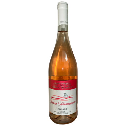 Immagine di VINO ROSATO FRIZZANTE I.G.P. BREZZA TERRAMAIORUM IN BOTTIGLIA DA 750ML