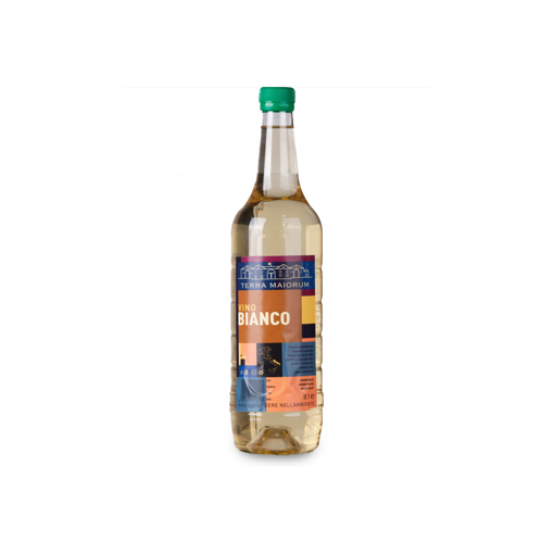 Immagine di Vino bianco da tavola - bottiglia pet da 1 lt. Terramaiorum