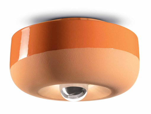 Immagine di Bellota plafoniera  ceiling lamparancio pesca  peach orange - 1 x max 53w e27 - ip20