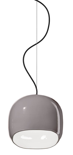 Immagine di Ayrton sospensione piccola  small pendantgrigio  grey - 1 x max 53w e27 - ip20