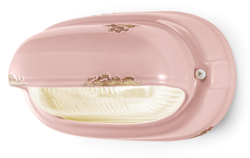 Immagine di Vintage applique  wall lampvintage cipria   vintage pink  - 1 x max 42w e27 - ip20