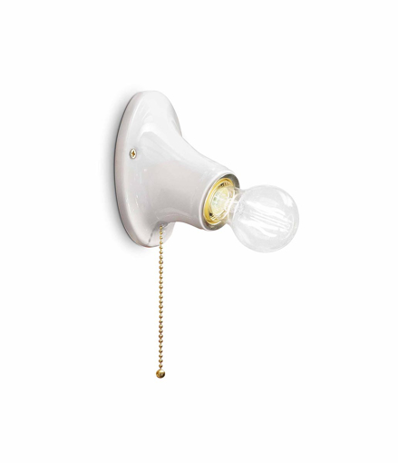 Immagine di Trieste applique  wall lamp1 x max 75w e27 - ip20