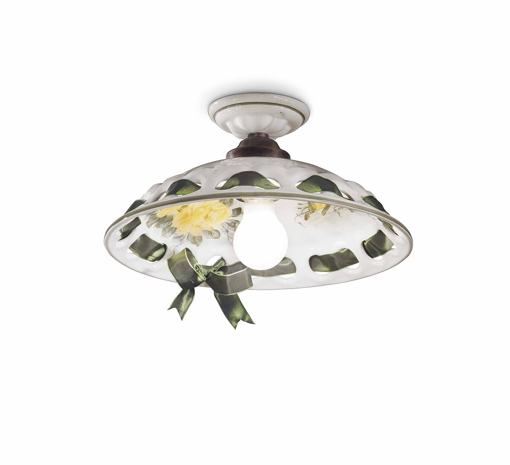 Immagine di Napoli plafoniera  ceiling lamp1 x max 100w e27 - ip20
