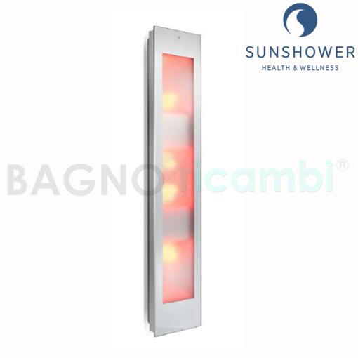 Immagine di Lampada abbronzante e infrarossi naturale solarium sunshower combi