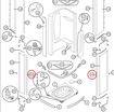 Immagine di Ricambio guarnizione magnetica l=1860 mm bianco teuco 81126600