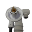 Immagine di Ricambio colonna scarico bianca con erogazione grandform sv25778 77.5cm
