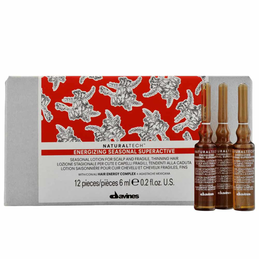 Immagine di Davines naturaltech energizing seasonal superactive 12x6ml - colore: