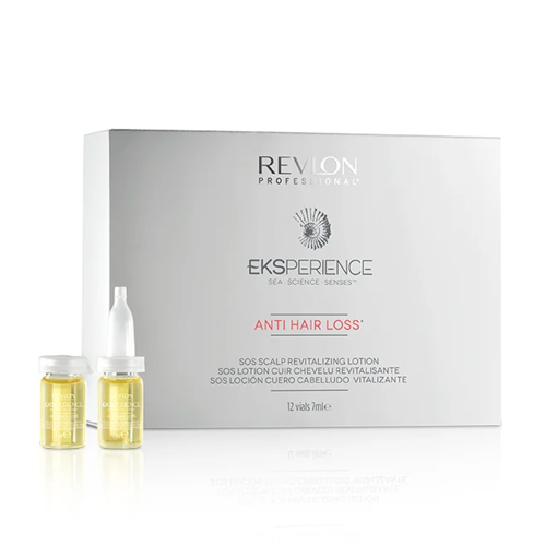 Immagine di Revlon professional eksperience anti hair loss sos scalp revitalizing lotion 12x7ml - colore: