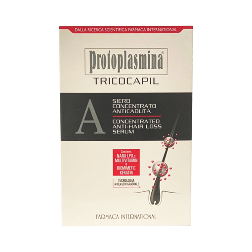 Immagine di Farmaca international protoplasmina anticaduta tricocapil siero concentrato 100ml - colore: