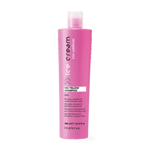 Immagine di Inebrya ice cream no-yellow shampoo 300ml - colore: