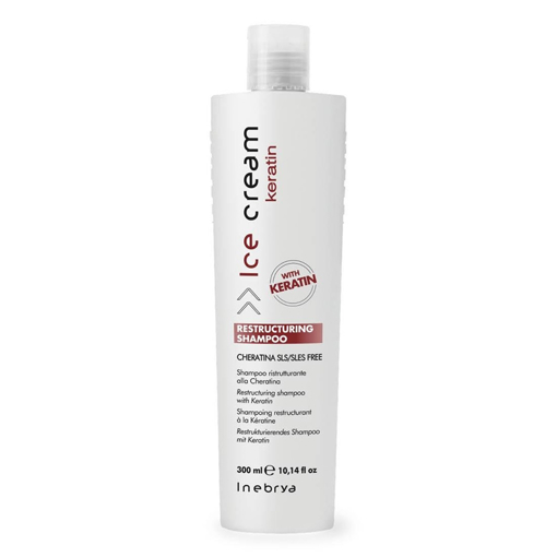 Immagine di Inebrya ice cream restructuring shampoo 300ml - colore:
