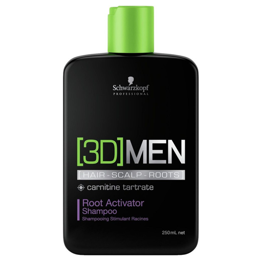 Immagine di Schwarzkopf 3dmen root activator shampoo 250ml - colore: