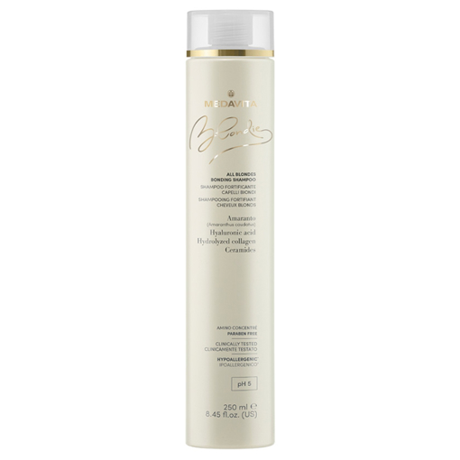 Immagine di Medavita blondie all blondes shampoo fortificante 250ml - colore: