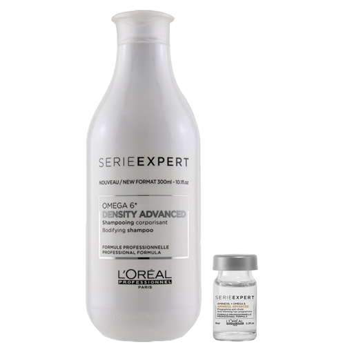 Immagine di L'oreal expert kit aminexil advanced shampoo 300ml + fiale 10x6ml - colore: