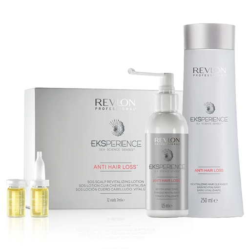 Immagine di Revlon professional kit eksperience anti hair loss shampoo + tonic + lotion - colore: