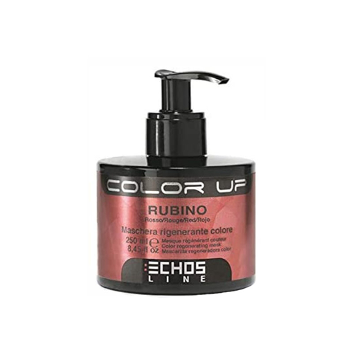 Immagine di Echosline color up - maschera rigenerante colore rubino 250ml - colore: