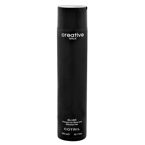 Immagine di Cotril Creative Walk Silver Shampoo for blonde and bleached hair 300ml - shampoo capelli biondi, bianchi, meches