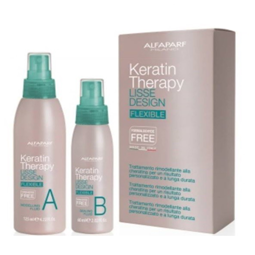 Immagine di Alfaparf milano lisse design keratin therapy lisse design flexible kit - colore: