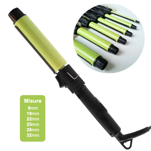 Immagine di Professional hair curling iron 25mm - colore: